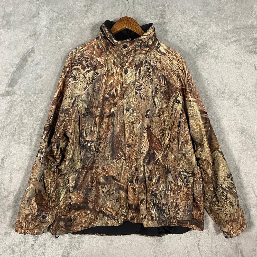 Guide Series Hunting Suit Men XL Brown Mossy Oak Duck Blind Camo Waterproof Set